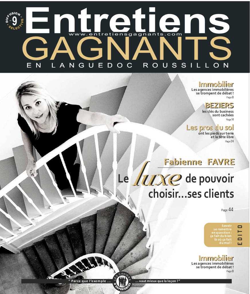 Rédaction du magazine Entretiens Gagnants