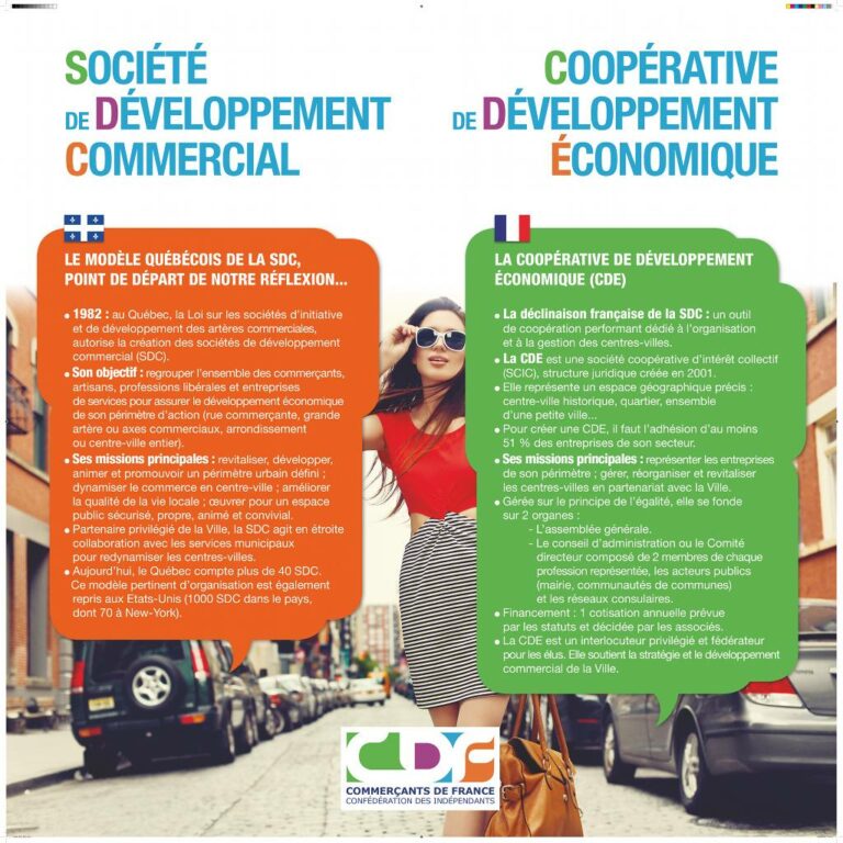 Rédaction d’une plaquette pour la Confédération des commerçants de France